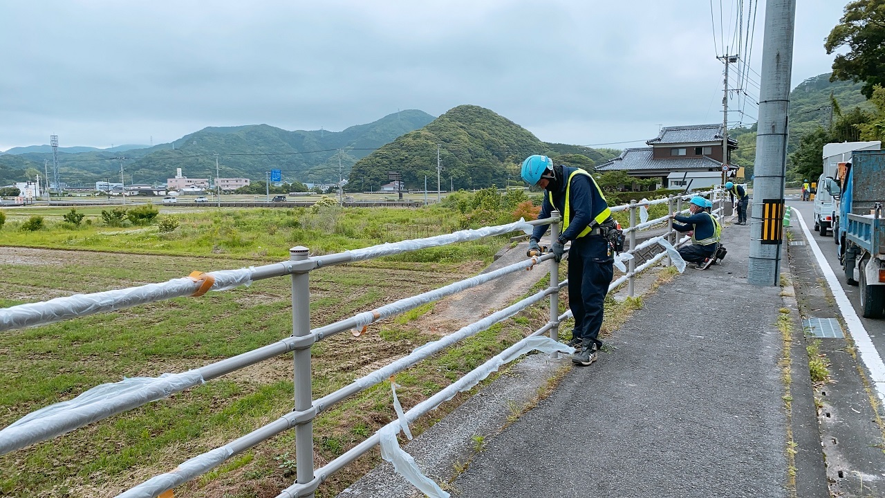 工事作業風景